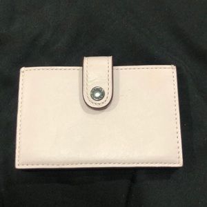 Coach accordion wallet